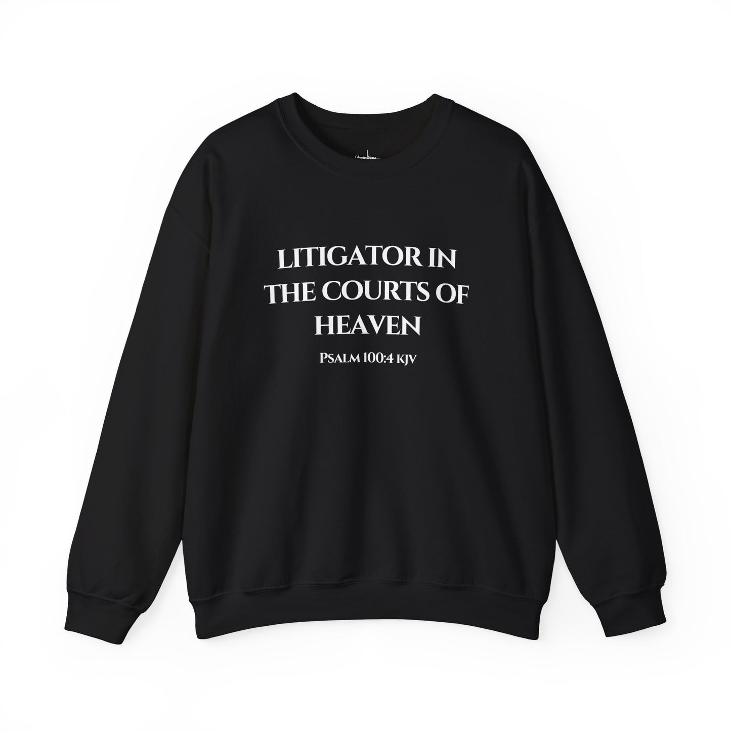 Litigator in Heaven Unisex Heavy Blend™ Crewneck Sweatshirt