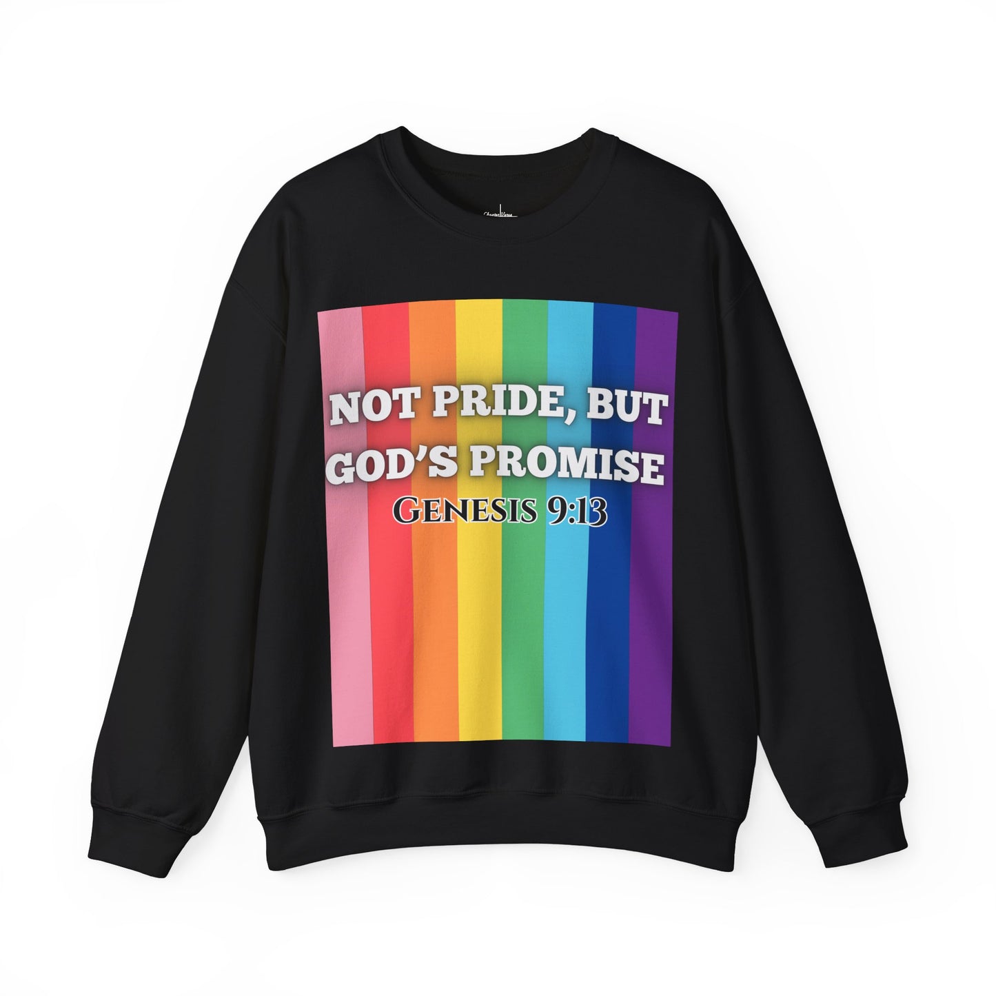 Not Pride Colorful Unisex Heavy Blend™ Crewneck Sweatshirt