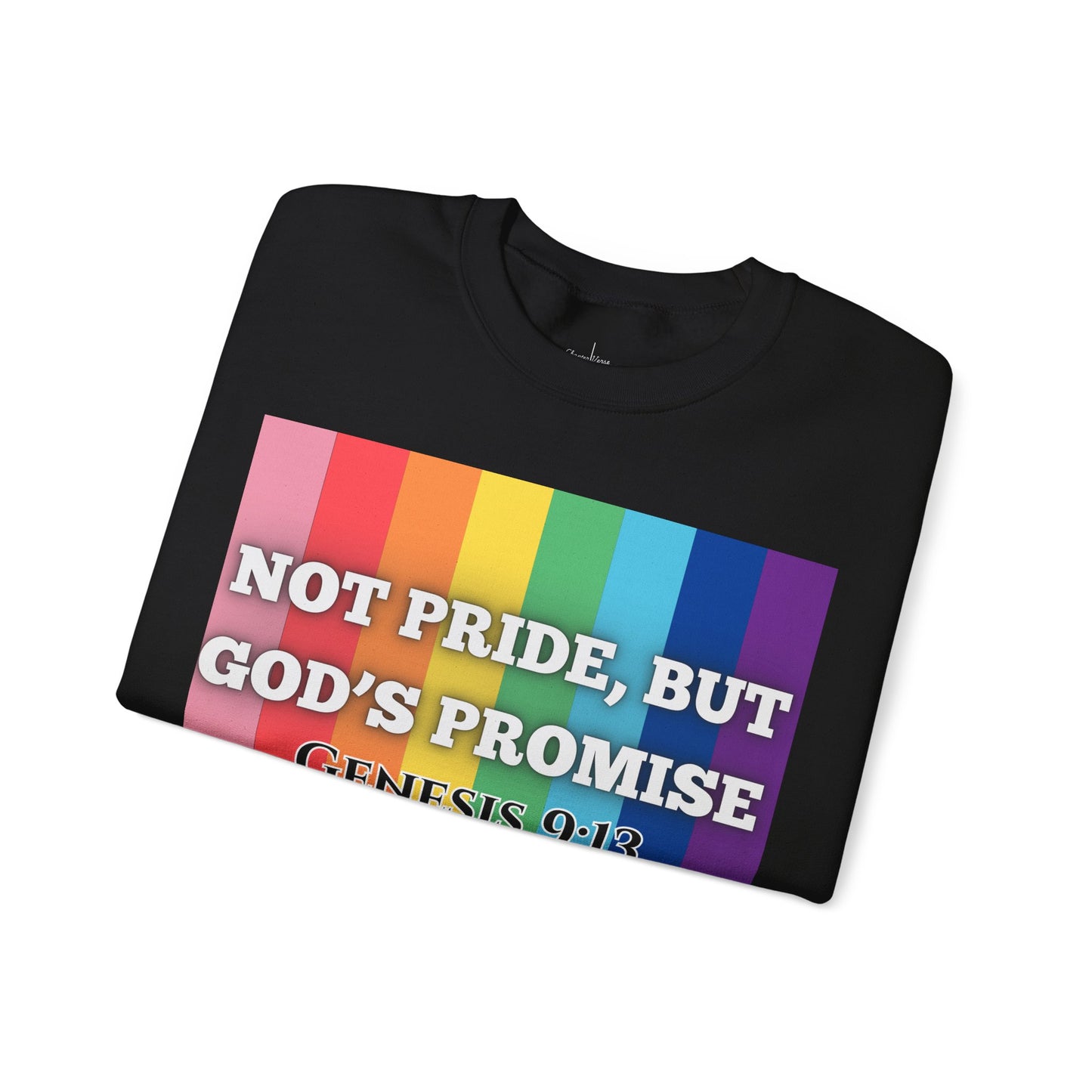 Not Pride Colorful Unisex Heavy Blend™ Crewneck Sweatshirt