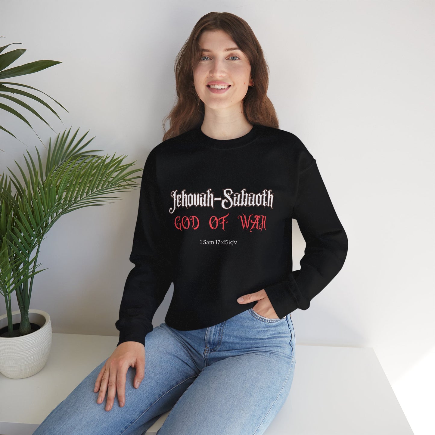 God of War Unisex Heavy Blend™ Crewneck Sweatshirt