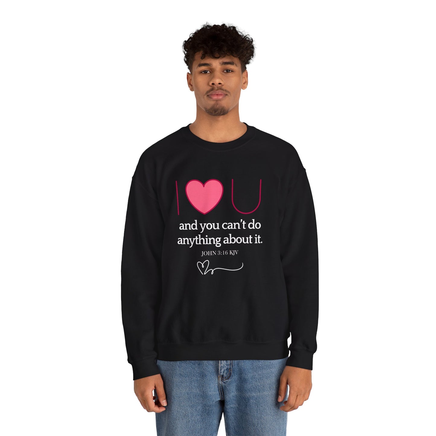 I love you Unisex Heavy Blend™ Crewneck Sweatshirt