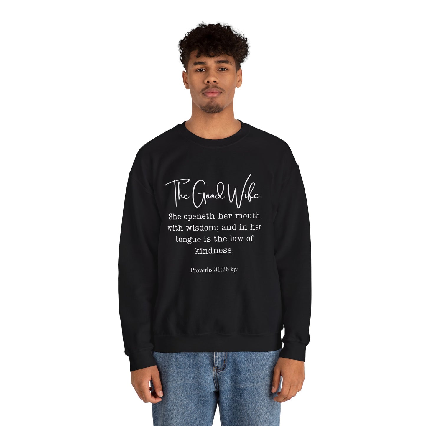 The Good Wife Unisex Heavy Blend™ Crewneck Sweatshirt
