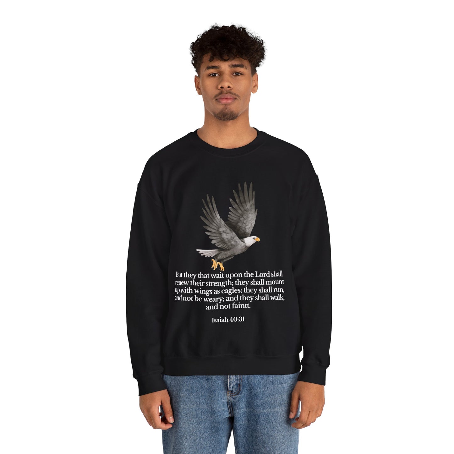 Wings of Eagles Unisex Heavy Blend™ Crewneck Sweatshirt