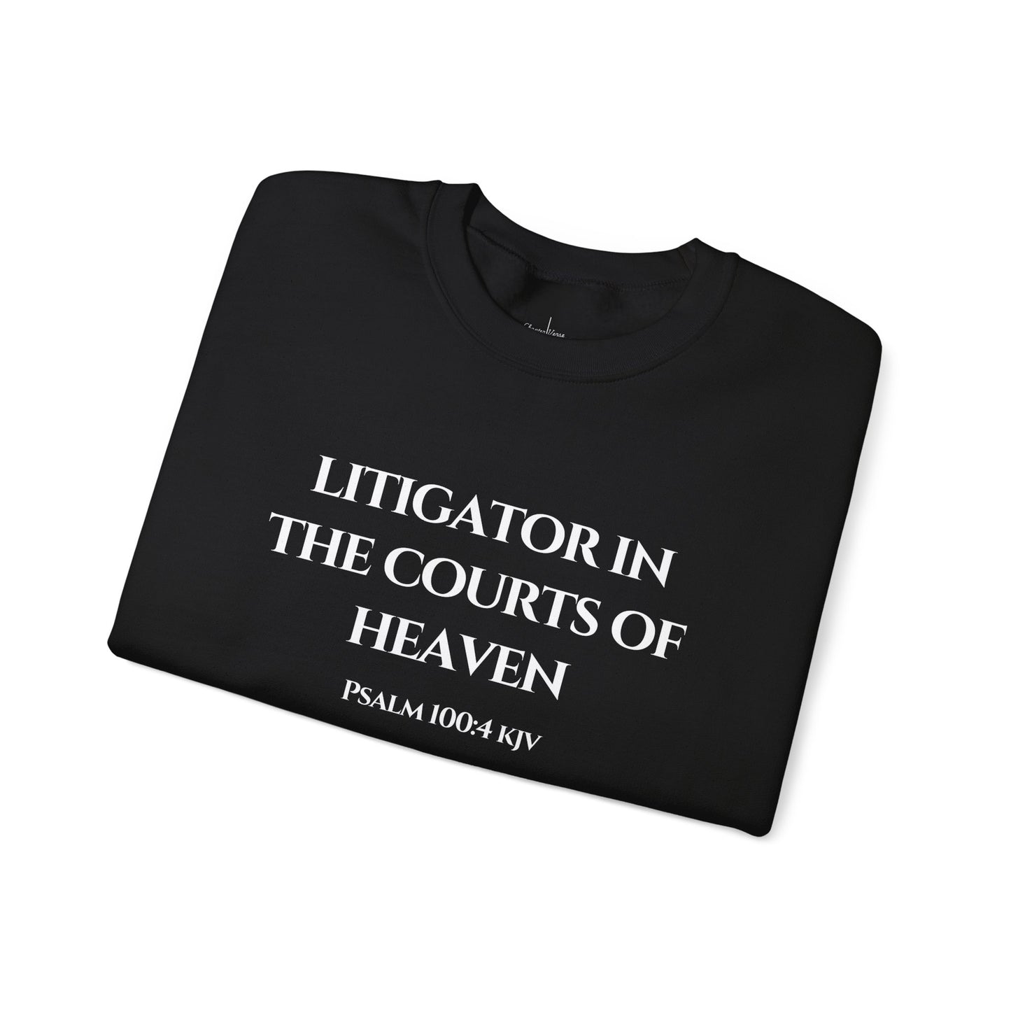 Litigator in Heaven Unisex Heavy Blend™ Crewneck Sweatshirt