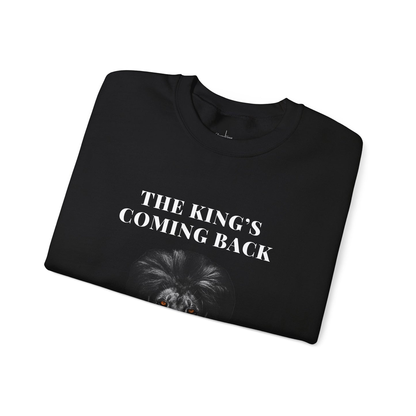 King's Coming Back Colorful Unisex Heavy Blend™ Crewneck Sweatshirt