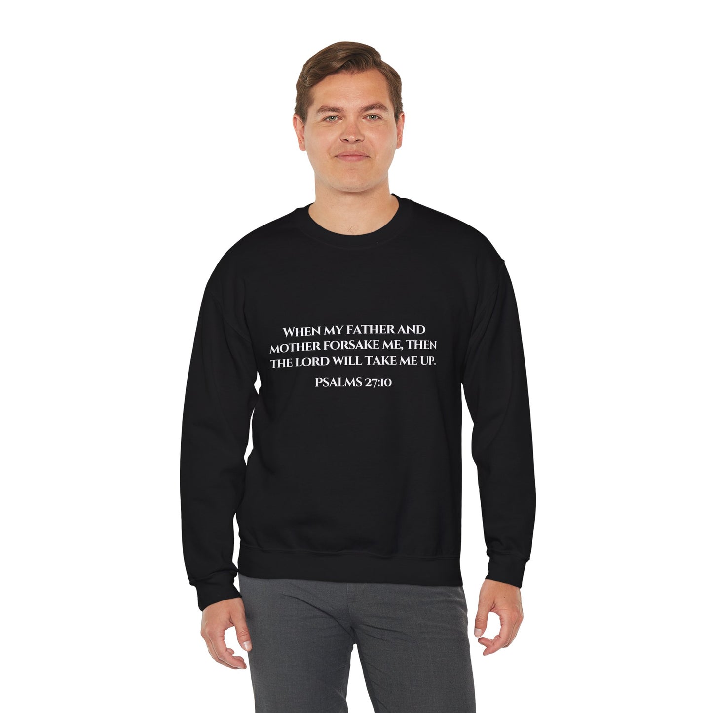 When Parents Forsake Unisex Heavy Blend™ Crewneck Sweatshirt