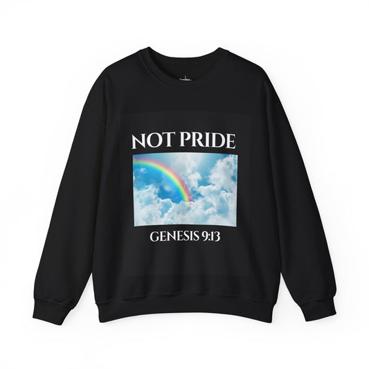 Pride Rainbow 1 Colorful Unisex Heavy Blend™ Crewneck Sweatshirt