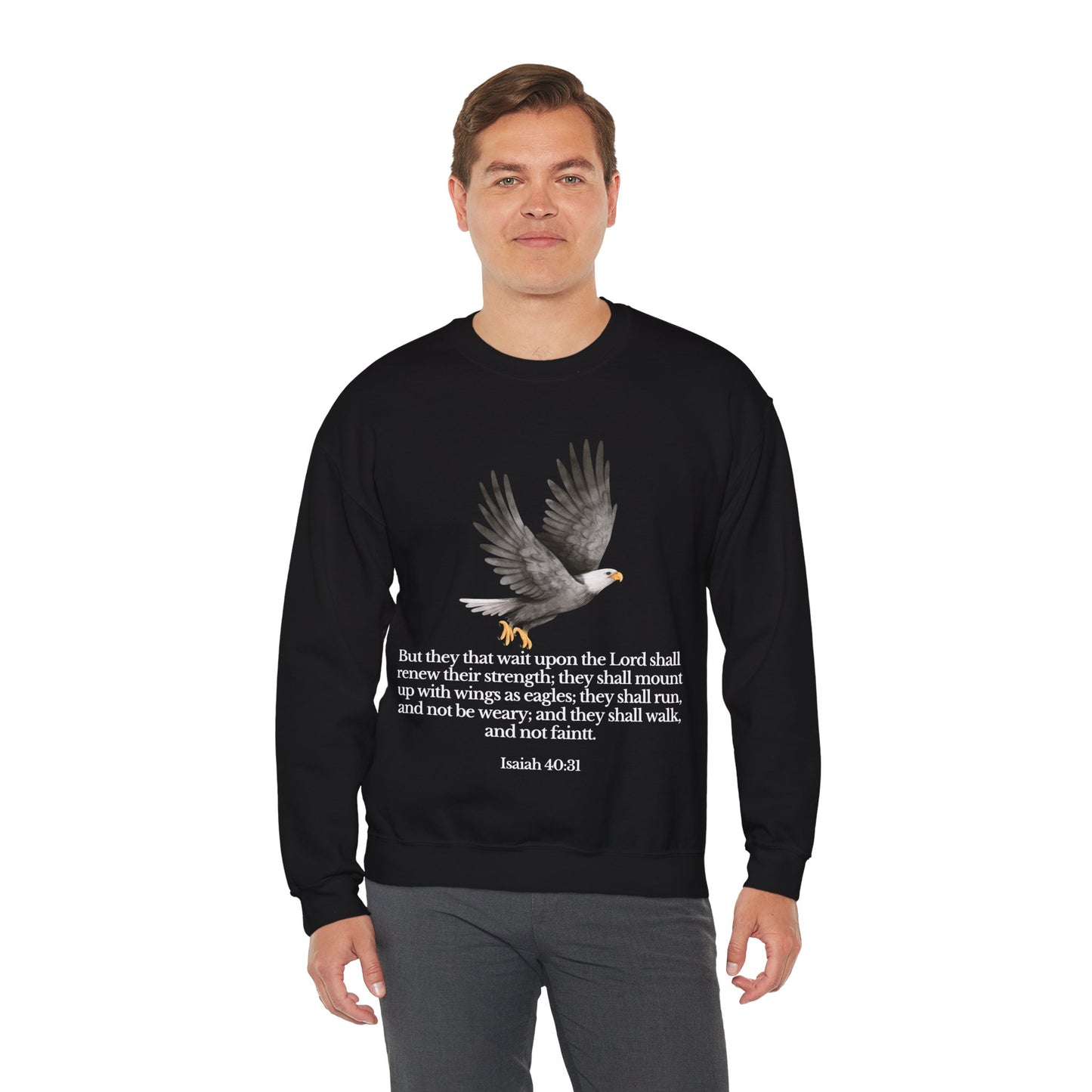 Wings of Eagles Unisex Heavy Blend™ Crewneck Sweatshirt
