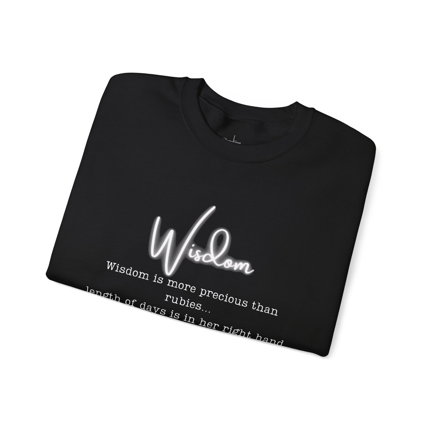 Wisdom Unisex Heavy Blend™ Crewneck Sweatshirt