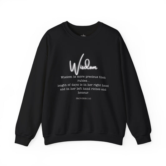 Wisdom Unisex Heavy Blend™ Crewneck Sweatshirt