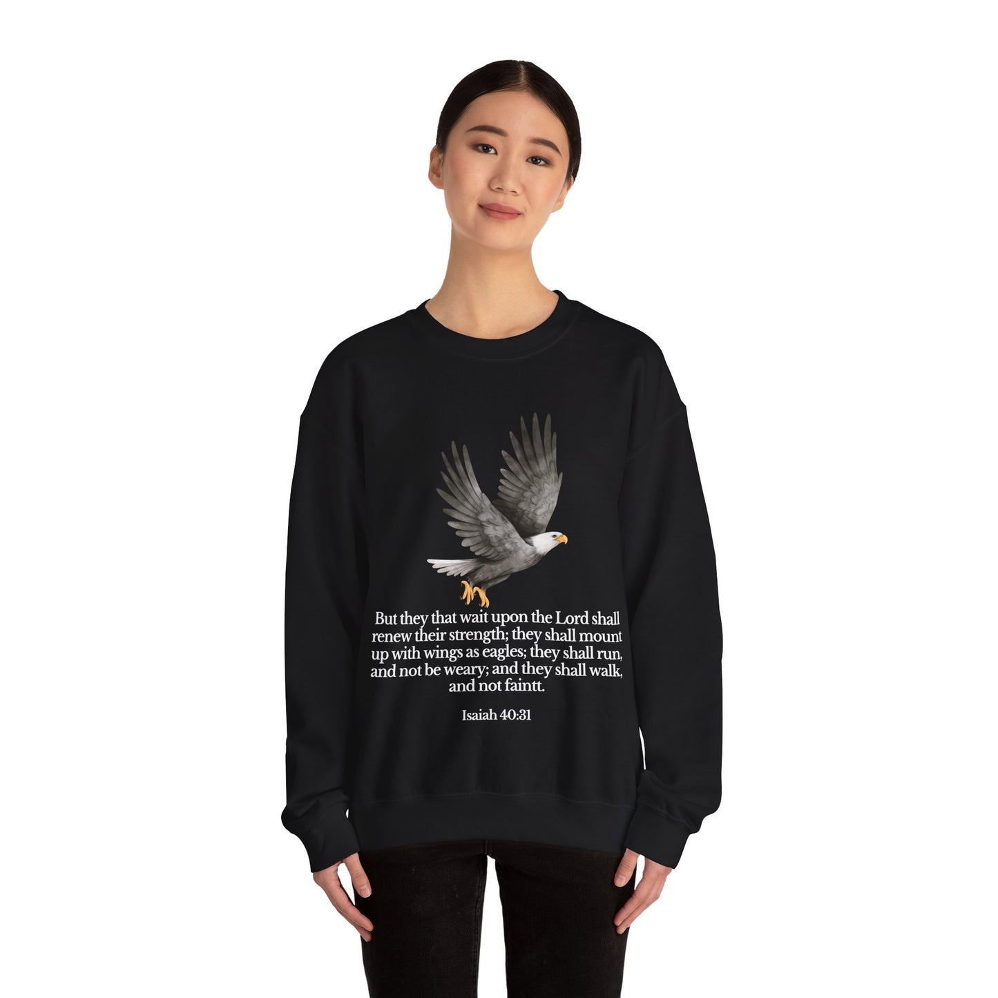 Wings of Eagles Unisex Heavy Blend™ Crewneck Sweatshirt
