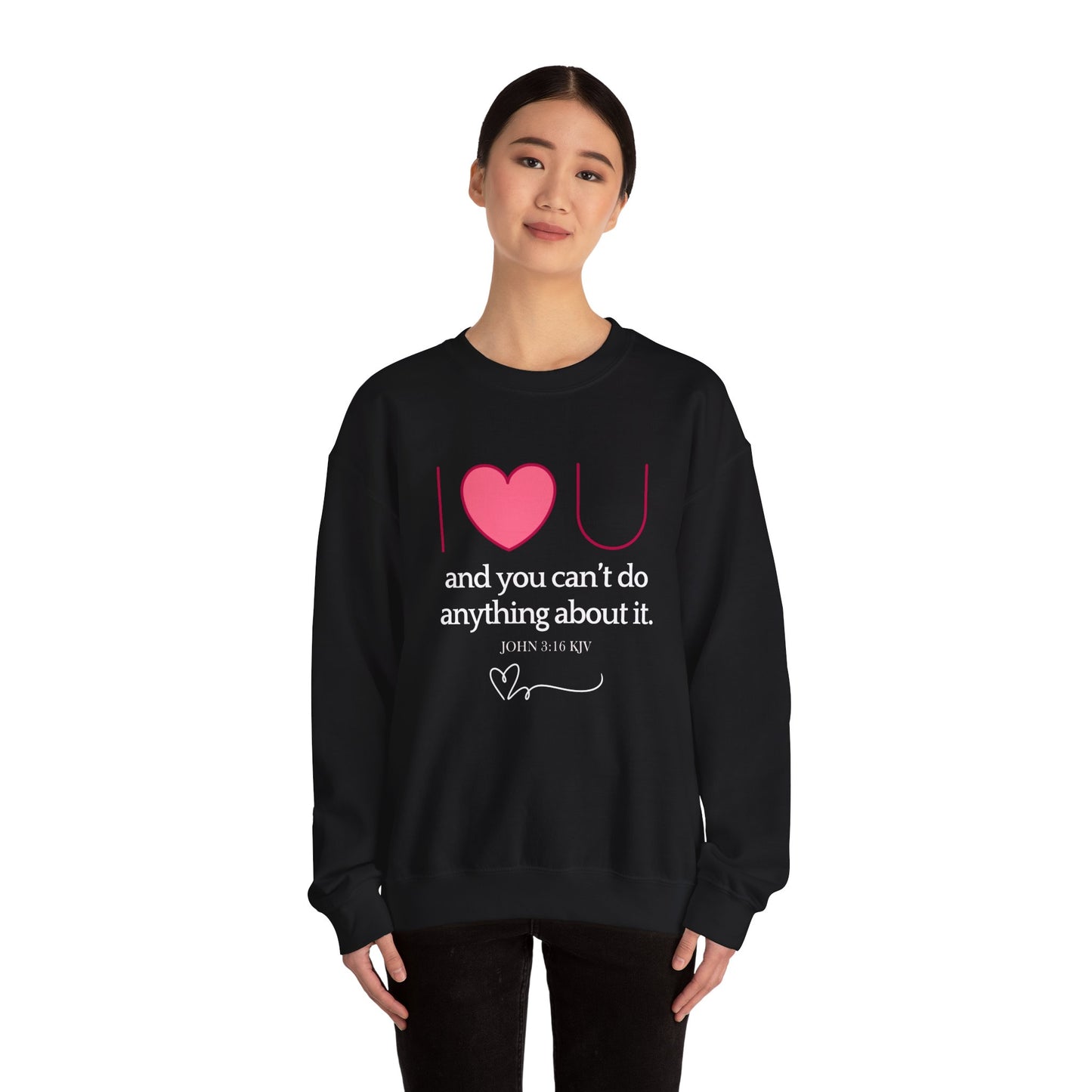I love you Unisex Heavy Blend™ Crewneck Sweatshirt