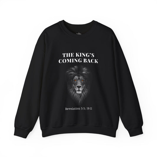 King's Coming Back Colorful Unisex Heavy Blend™ Crewneck Sweatshirt