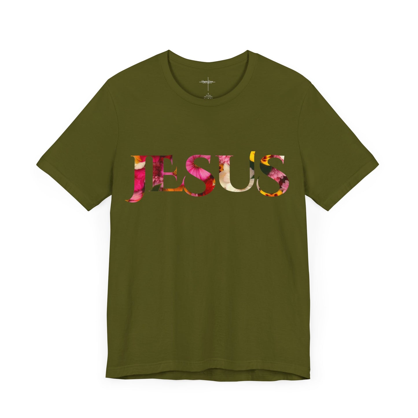 Jesus Floral T-Shirt