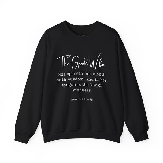 The Good Wife Unisex Heavy Blend™ Crewneck Sweatshirt