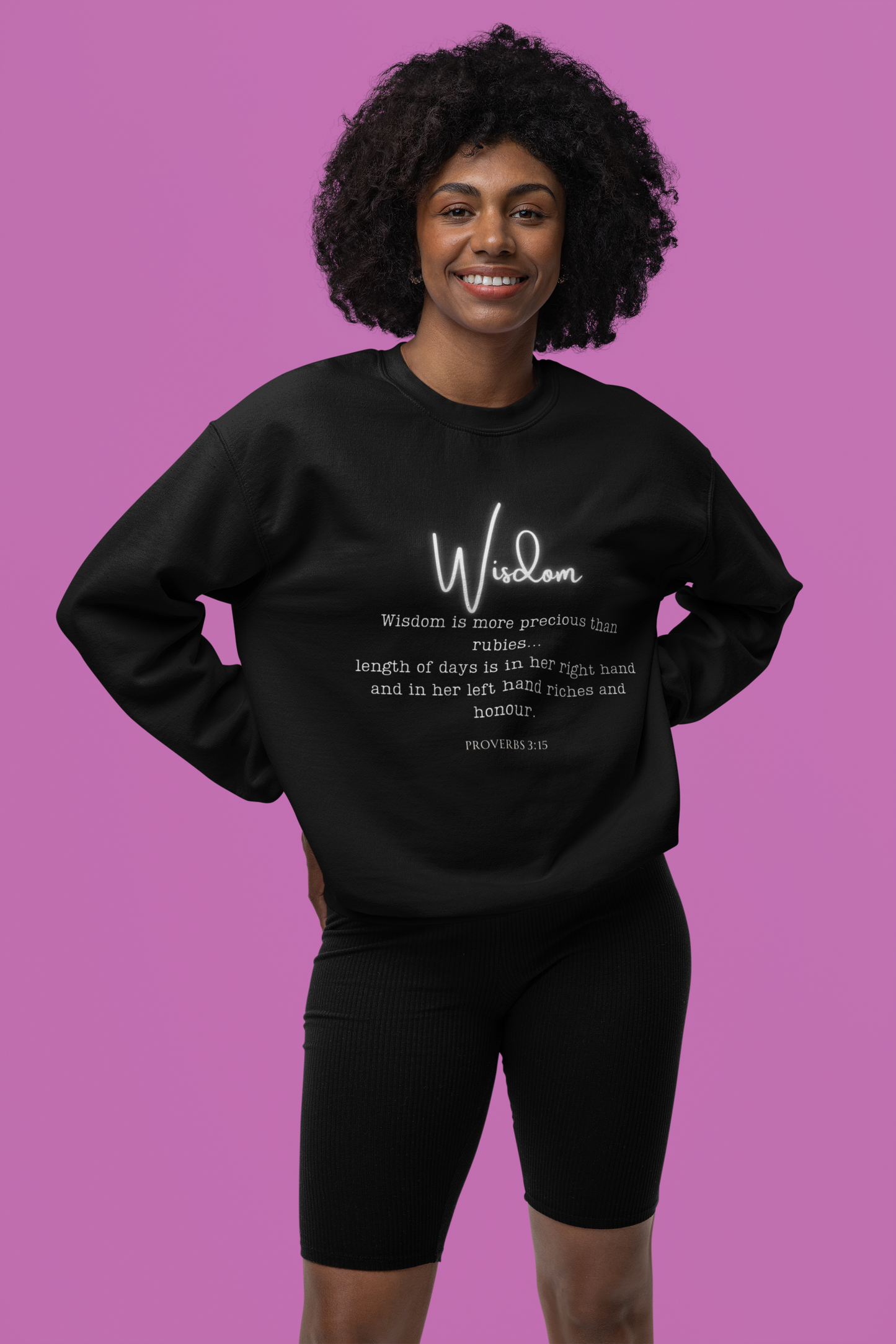 Wisdom Unisex Heavy Blend™ Crewneck Sweatshirt